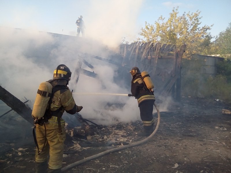 Новый пожар в Волгодонске