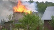 Неподалеку от Волгодонска сгорела дача Неподалеку от Волгодонска сгорела дача