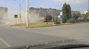 Пыль в лицо от уборки дорог в Волгодонске Пыль в лицо от уборки дорог в Волгодонске