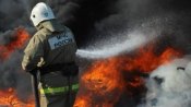 В Морозовском районе сгорела хоз. постройка В Морозовском районе сгорела хоз. постройка