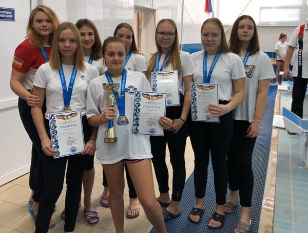 Спортсменки из Волгодонска заняли весь пьедестал почета на на Первенстве по водному поло
