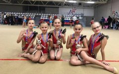Юные спортсменки из Волгодонска стали призерами соревнований по эстетической гимнастике Юные спортсменки из Волгодонска стали призерами соревнований по эстетической гимнастике