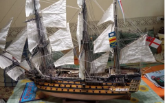 В Волгодонске мужчина продает модель корабля адмирала Нельсона «Виктори» В Волгодонске мужчина продает модель корабля адмирала Нельсона «Виктори»
