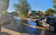 В Волгодонске во время дождей затапливает частные дома В Волгодонске во время дождей затапливает частные дома