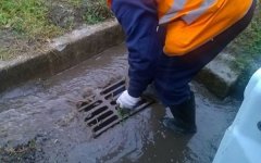 В Волгодонске промыли  «ливневку»