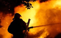 В Семикаракорском районе произошло возгорание