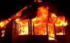В Волгодонском районе сгорел частный дом В Волгодонском районе сгорел частный дом