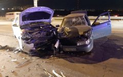 Жесткая авария в Волгодонске на Путепроводе: видео