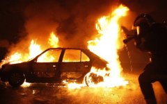 Иномарка сгорела на трассе Шахты – Цимлянск