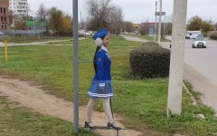 Макеты с изображением юных инспекторов возмутили жителей Волгодонска Макеты с изображением юных инспекторов возмутили жителей Волгодонска