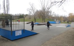 В парке Победы Волгодонска отстроили площадку для скейта