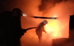 Недалеко от Волгодонска произошел пожар в брошенном здании