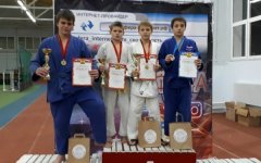 Юные дзюдоисты завоевали четыре медали на турнире