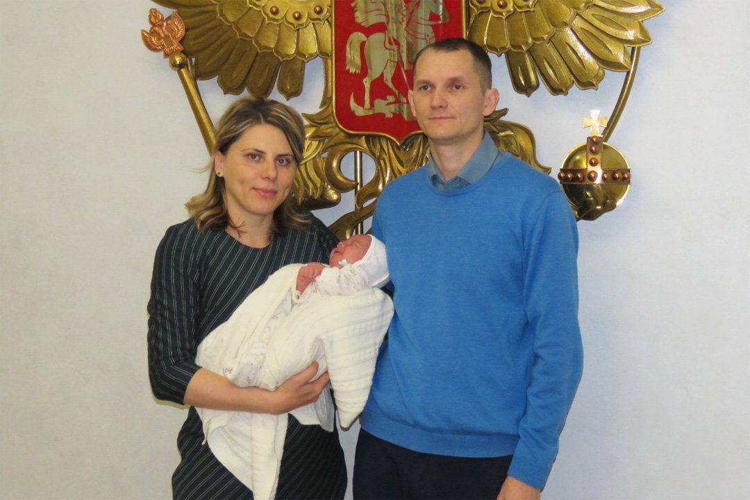 Первого ребенка 2020 года зарегистрировали в Волгодонске