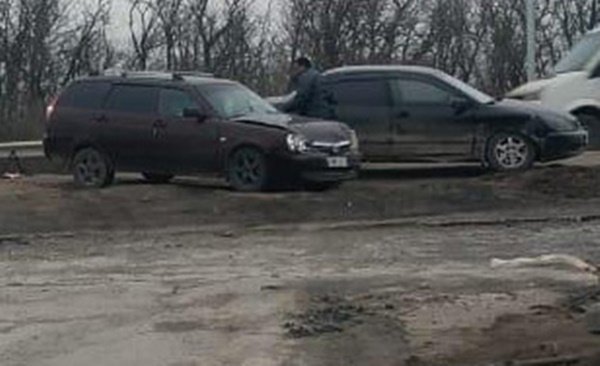 Женщина пострадала в ДТП на трассе Волгодонск - Дубовское