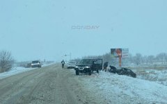На трассе в Волгодонском районе автомобили слетают в кювет На трассе в Волгодонском районе автомобили слетают в кювет