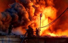 В Волгодонске произошел пожар на складе