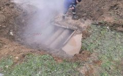 Четыре дня поиска прорыва теплотрассы возле ГСК в Волгодонске увенчались успехом