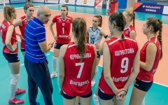 Волгодонская волейбольная команд «Импульс» проиграла в пятом туре Чемпионата России: видео