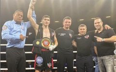 Боксер из Волгодонска Харитон Агрба стал обладателем престижного пояса WBA