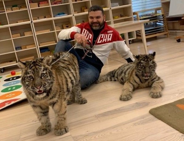 Известный дрессировщик диких кошек Михаил Зарецкий приехал в Волгодонск на отдых