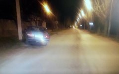 Автоледи на «семерке» въехала в столб в Волгодонске