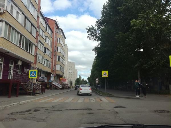 На одной из улиц Волгодонска появился пешеходный переход