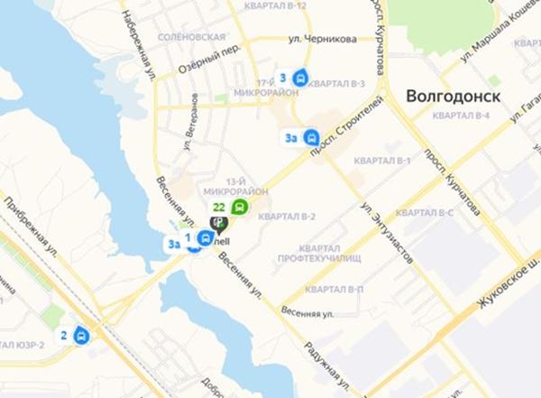 Теперь движение муниципального транспорта Волгодонска можно отследить в приложении