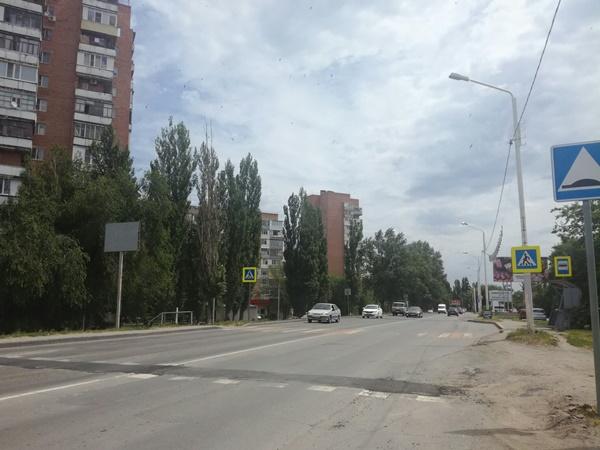 В Волгодонске на улице Степной поменяли «лежачих полицейских»