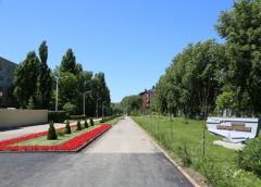 На бульваре Великой Победы Волгодонска завершаются работы по благоустройству