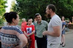 В микрорайоне №21 Волгодонска начались работы по реконструкции Аллеи героев