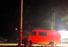 «Газель» врезалась в опору ЛЭП на Цимлянском шоссе