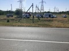 Маршрутка врезалась в опору ЛЭП в Зимовниковском районе: есть погибший