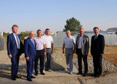 В Волгодонске состоялась торжественная церемония закладки первого камня на месте будущего современного Дворца единоборств