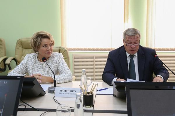 Совет Федерации будет содействовать во включении в федеральные программы Цимлянского водохранилища: Валентина Матвиенко