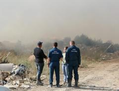 Площадь возгорания на полигоне ТБО в Волгодонске составила почти пять тысяч квадратных метров