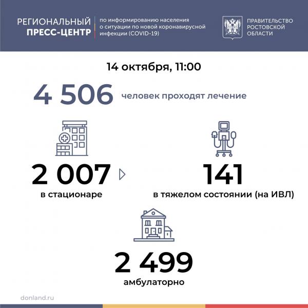Еще 9 дончан скончались за минувшие сутки: распространение COVID-19 в Ростовской области