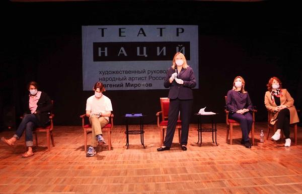 «Театр Наций» провел мастер-классы артистам Волгодонского молодежного драматического театра