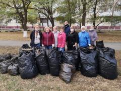 Благодаря жителям Волгодонска стала чище часть улицы Гагарина