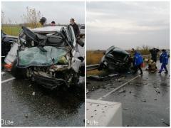 Два человека погибли в лобовом столкновении на трассе Ростов-Волгодонск: видео