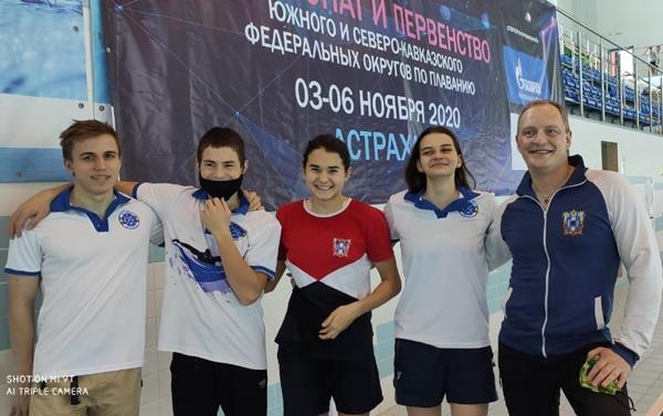 Шесть рекордов города поставили пловцы из Волгодонска на Первенстве ЮФО