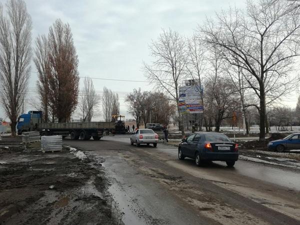 Из-за ремонта на одном из перекрестков Волгодонска убрали знаки приоритета