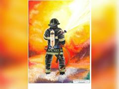 Картину 15-летней волгодончанки повесят в фойе здания МЧС России в Москве