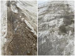 Пешеходы Волгодонска возмущены состоянием дорог и переходов после снегопада