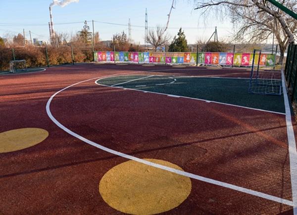 В центре дополнительного образования «Радуга» Волгодонска открылась новая спортивная площадка для детей