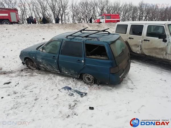 Под Волгодонском произошло тройное ДТП: две женщины пострадали