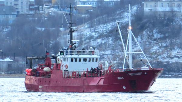 В Баренцевом море затонуло рыболовное судно
