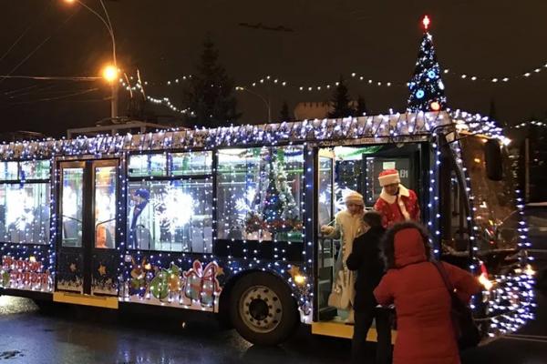 Стало известно, как будет работать общественный транспорт Волгодонска в новогоднюю ночь
