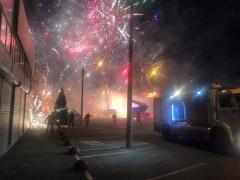 В Ростове горит самый крупный рынок бытовых товаров «Классик»: видео