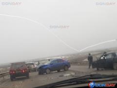 ВАЗ и иномарка столкнулись на выезде из Цимлянска